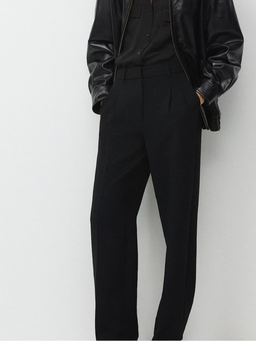 Aritzia the effortless pant crepette size 6